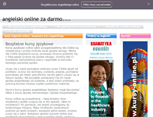Tablet Screenshot of angielski-kursy.pl
